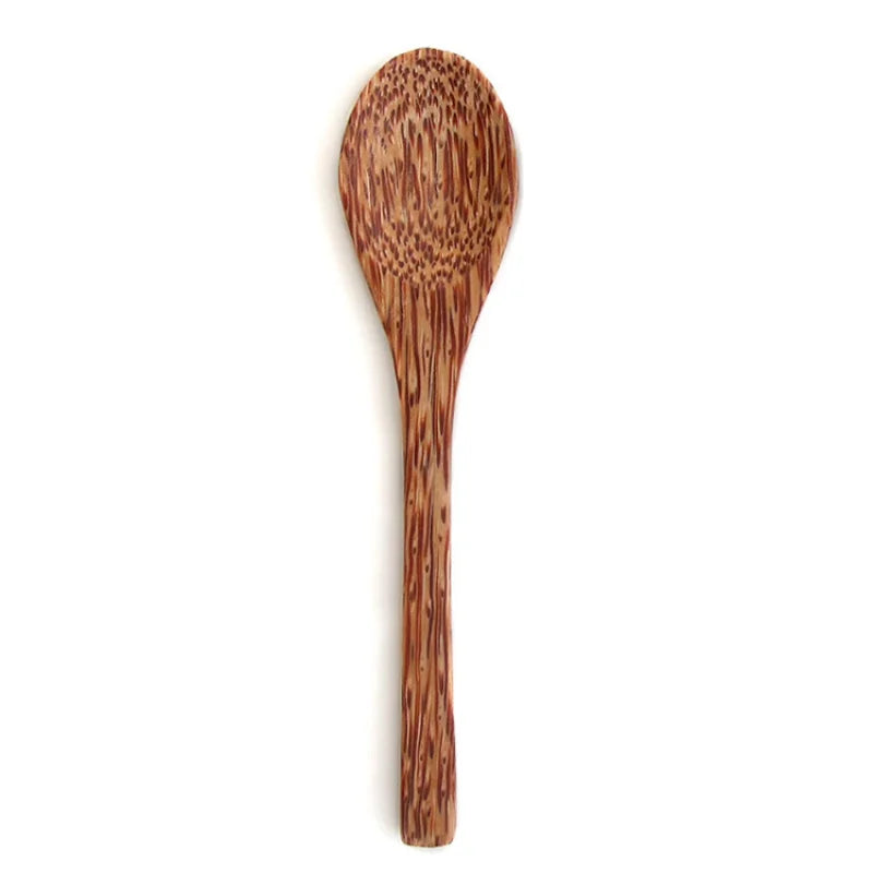 Bol et ustensile en Noix de Coco Naturelle – Fait Main